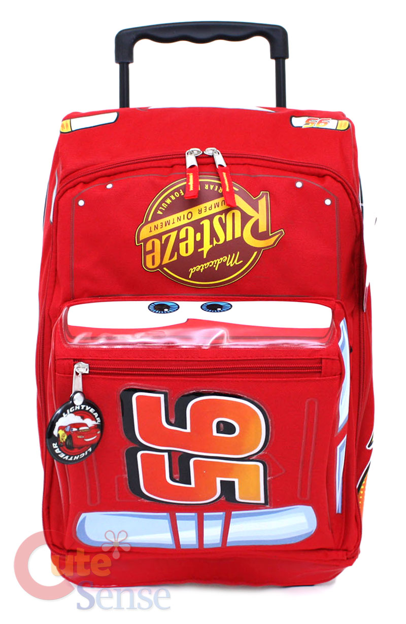mcqueen trolley bag